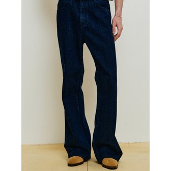 미나브 스트라이프 플레어 팬츠 [블루]