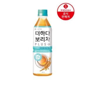 [직영] 롯데칠성 더하다 보리차 플러스 식이섬유 음료 500ml 12펫