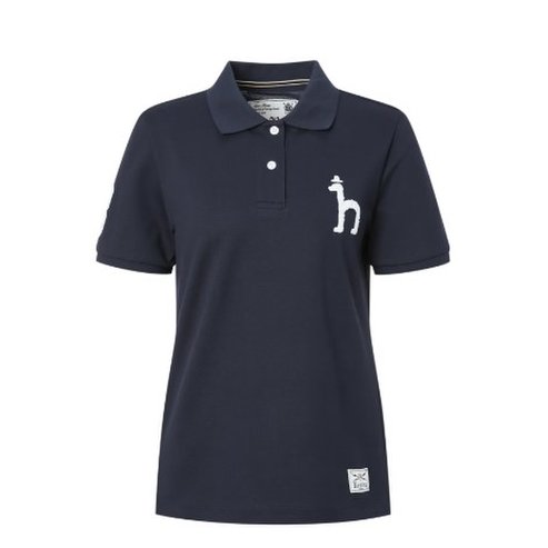 헤지스레이디스 [25SS][HAZZYS 25주년] 빅퍼피 클래식핏 반팔 피케 티셔츠 (HSTS-5B994)