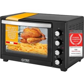 독일 롬멜스바흐 미니오븐 그릴오븐 1853313 TZS Minibackofen mit Umluft 45l 2000 Watt zum Ko