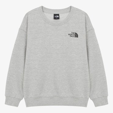 노스페이스 [노스페이스키즈 공식] NM5MR05S 키즈 고-투 스웻셔츠_MELANGE GREY