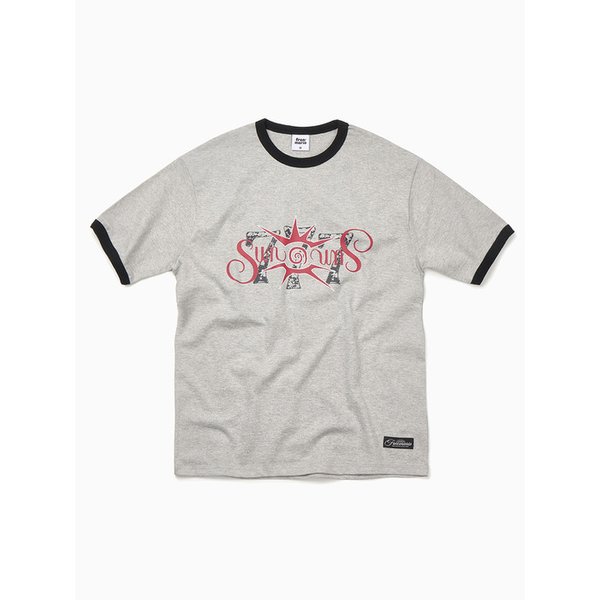 잭팟 링거 티셔츠 [그레이]