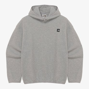 노스페이스 [노스페이스 공식] NM5PR01K 화이트라벨 와플 후드 풀오버_MELANGE GREY
