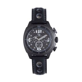 4194431 Giulio Romano Pescara Quartz Black Dial Mens Watch