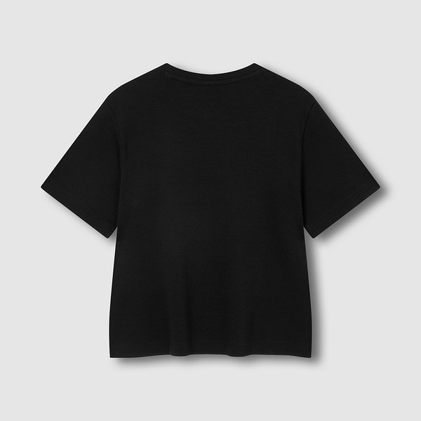 여 헤비 코튼 반팔 티셔츠 J116901003099