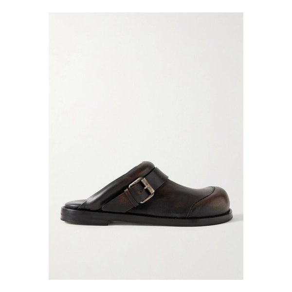 가죽 뮬 다크 브라운 1647597352710939