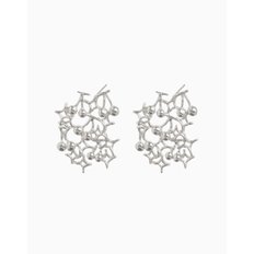 CHERRY MY CHERI 체리 스터드 귀걸이 실버 EARRINGS SILVER