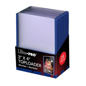포켓몬카드 울트라 프로 3X4 탑로더 블루 25매 1박스