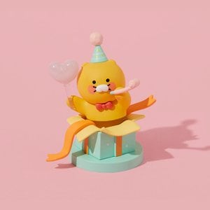 카카오프렌즈 HBD 선물상자 피규어_춘식이