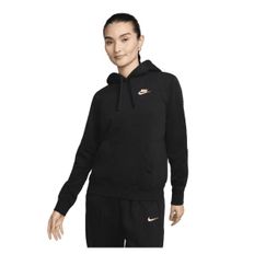 매장정품 나이키 NIKE 스포츠웨어 클럽 플리스 풀오버 후디 W - 블랙 화이트 DQ5794-010 16285