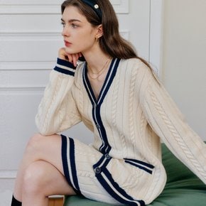 아리아 케이블 니트 가디건 / ARIA CABLE KNIT CARDIGAN_2colors