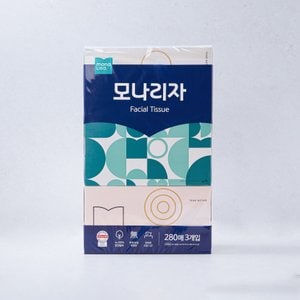 모나리자 미용티슈 280매*3입