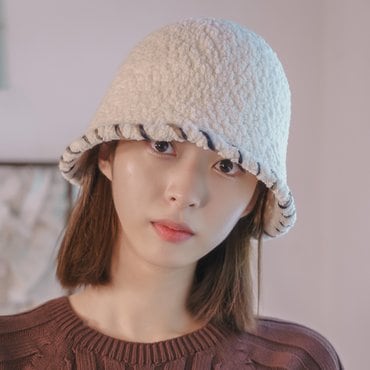 미민 모자 조셉 뽀글이 버킷햇