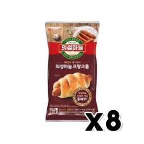 의성마늘 프랑크롤 베이커리빵 115g x 8개