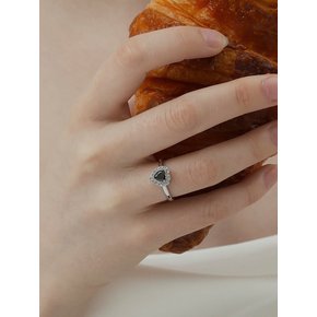 [Silver925] Moika Heart Ring (2COLORS)