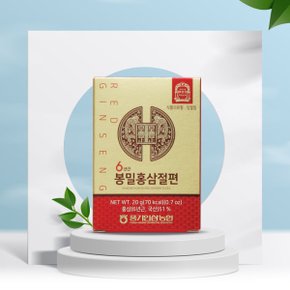 6년근 봉밀홍삼절편 20g x 10개