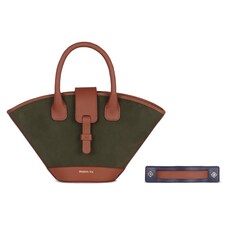 [공홈 배송] [PARIS64 Mini Lumiere Ante Dark Green Chocolate] 미니 뤼미에르 토트백 핸드백