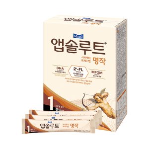 앱솔루트 리뉴얼  명작 2FL 스틱분유 1단계 14g 20개  0 6개월 _P328129904