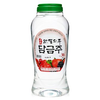  명품안동소주 담금주소주 30도 3600ml