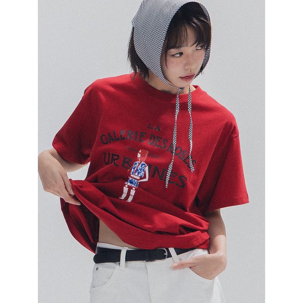 [S.L 사이즈추가] French Muse Artwork Tee_5color