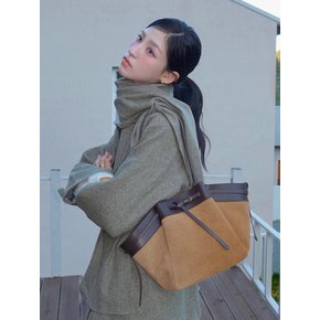 [유니 Pick][단독]ANTHOS BAG-SUEDE (SAND BEIGE)
