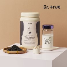 닥터트루 초유 산양유 프로틴 담은 리얼 다이어트 식사대용 단백질 쉐이크 흑임자맛 750g (카카오 이모티콘 쉐이크보틀 포함)