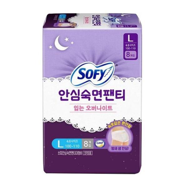 확대된 대표 쏘피 안심 팬티 입는오버나이트 팬티형 대형 8P(1)
