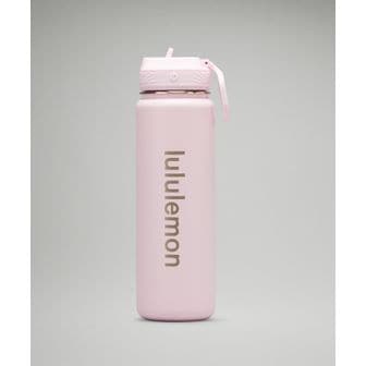 룰루레몬 백 투 라이프 스포츠 보틀 24oz Straw Lid - PKGW