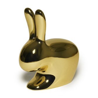 퀴부 [퀴부 Qeeboo] 레빗 메탈체어 스몰 / Rabbit Chair Metal Finish Small 집들이선물추천