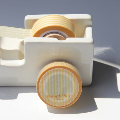 Oxford Shirt Masking Tape [Honey Yellow]