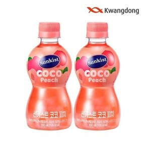 썬키스트 코코 피치 300ml x 24pet