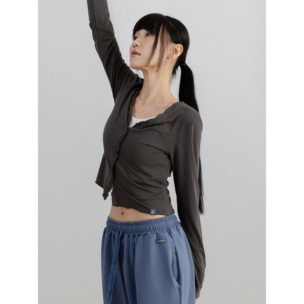 [3TT5385]레이어 가디건 티셔츠