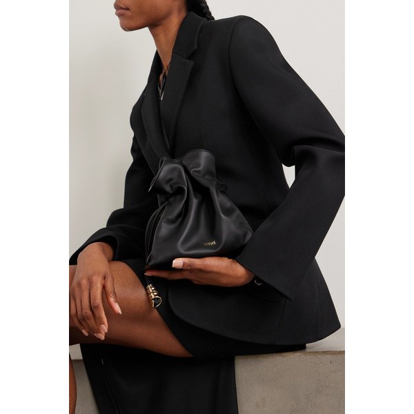 플라멩코 미니 장식 가죽 클러치 46376663163050895