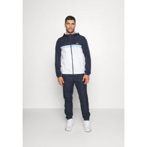 이스퀘어 3722071 Lacoste TRACKSUIT HOODED - Tracksuit navy blue/white