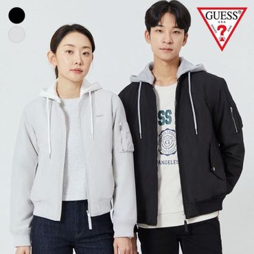 NS홈쇼핑 GUESS Jeans F/W [공용] MO4W9893 후디 디테쳐블 항공패딩[34730588]