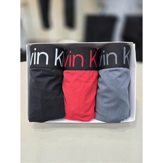 Calvin Klein Jeans [파주점] [캘빈클라인 언더웨어]남성 볼드로고 마이크로 드로즈 3종 SET(NP2607O-OHE)