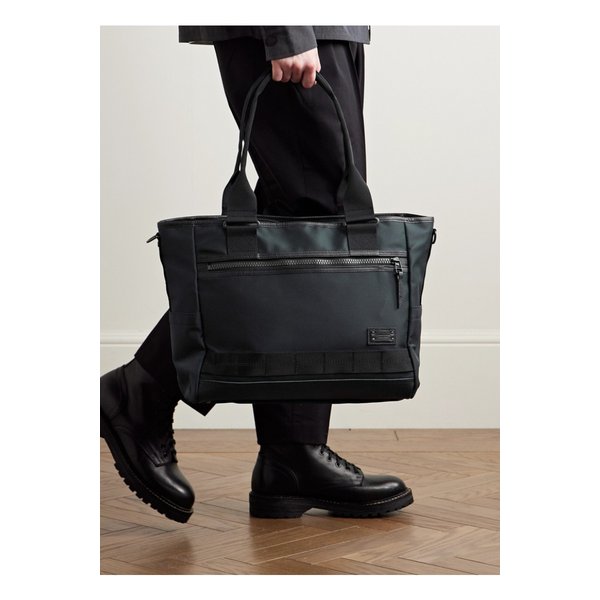 마스터피스 라이즈 Ver.2 3웨이 가죽 트리밍 마스터텍스-09 토트백 1647597355343872