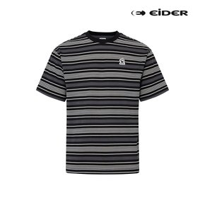 남성 CIEL (씨엘) 남성 STRIPE 반팔 라운드 티셔츠 DMM25271-Z1