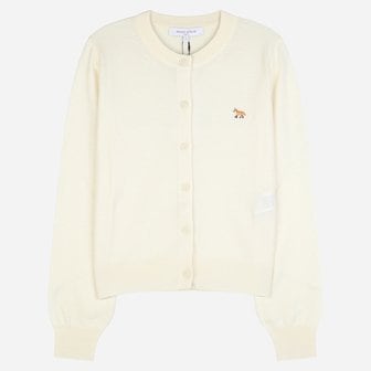 메종키츠네 [시흥점] 6S PW00502KT1181 0383 베이비 폭스 여성 가디건 퓨어 에크루