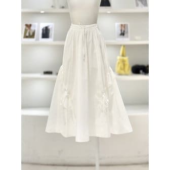 듀엘 [여주점] 여성 드로우 스트링 셔링 스커트 (D252MSD060)