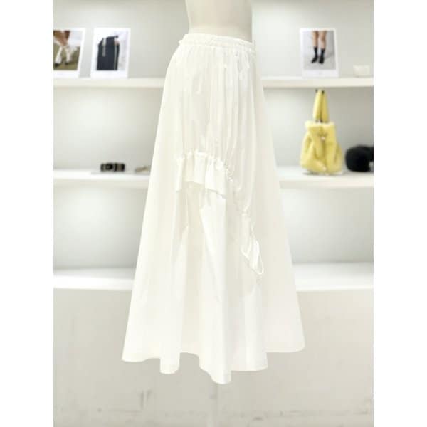 [여주점] 여성 드로우 스트링 셔링 스커트 (D252MSD060)
