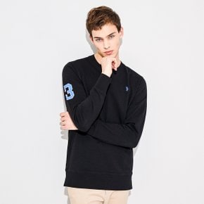 [U.S. POLO ASSN.] 남성 USA 코튼 블렌디드 맨투맨