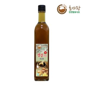 생강식초 500ml 흑초 천연발효식초 발효식초 천연식초