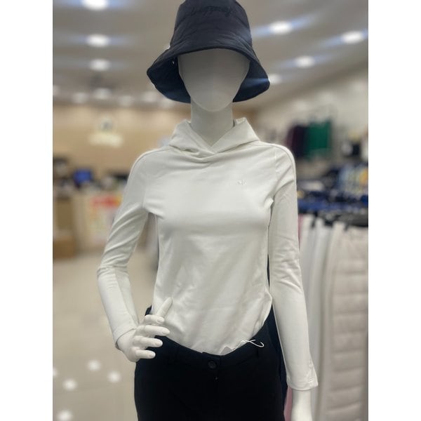 [여주점] 여성 솔리드 후드 이너 티셔츠 GO422LTLO3