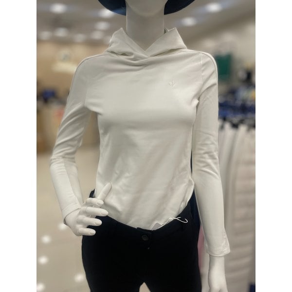 [여주점] 여성 솔리드 후드 이너 티셔츠 GO422LTLO3