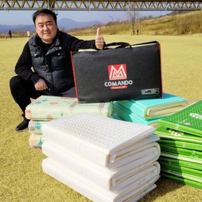 국내최초 프리미엄 15T 고밀도 캠핑매트 돗자리 텐트
