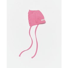 babe frill bonnet - pink