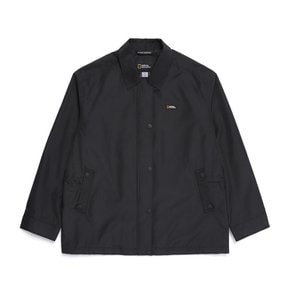 [여주점] N251WJP050 여성 마르쉬 카라 중기장 점퍼 카본블랙