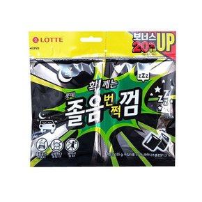 롯데 확깨는 졸음번쩍껌 리필 105g x 3개 (W9A13A2)