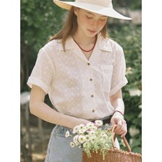 Atelier Flower Shirt - White